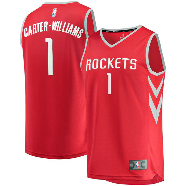 Maillot nba Houston Rockets Icon Edition Homme Michael Carter-Williams 1 Rouge